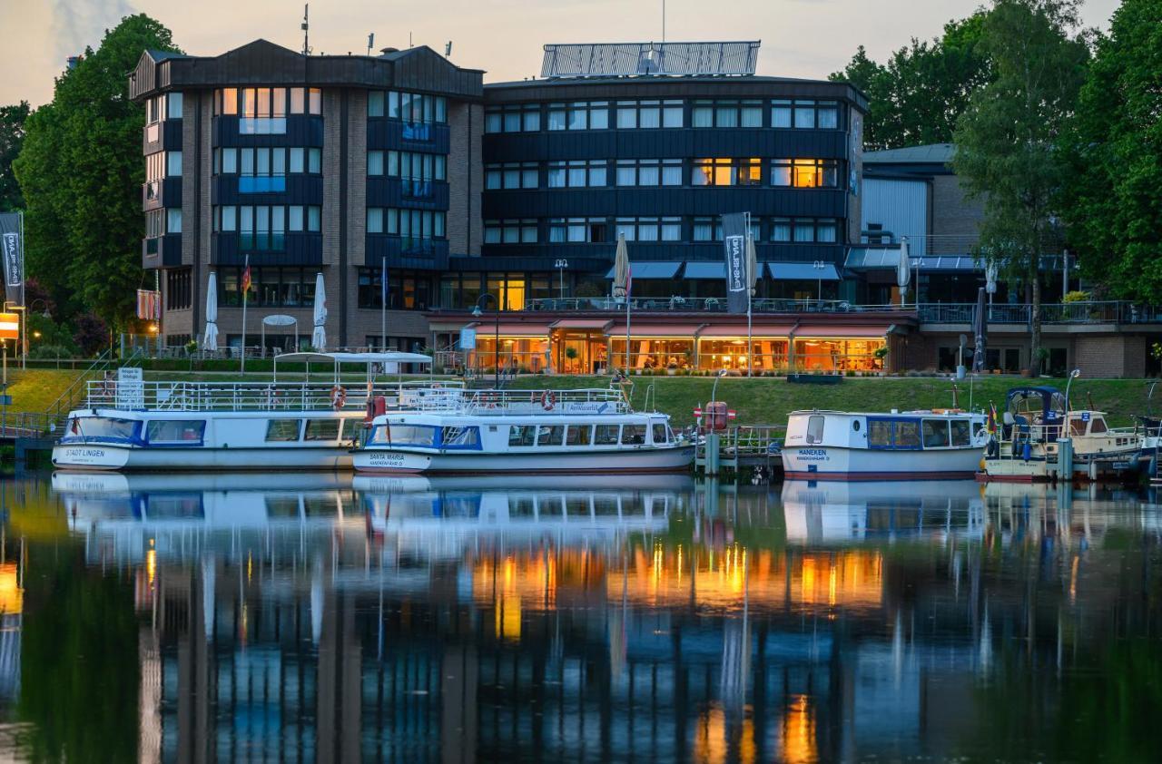 Hotel Am Wasserfall Lingen Exterior foto